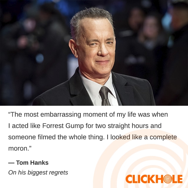 Tom Hanks Said WHAT?!