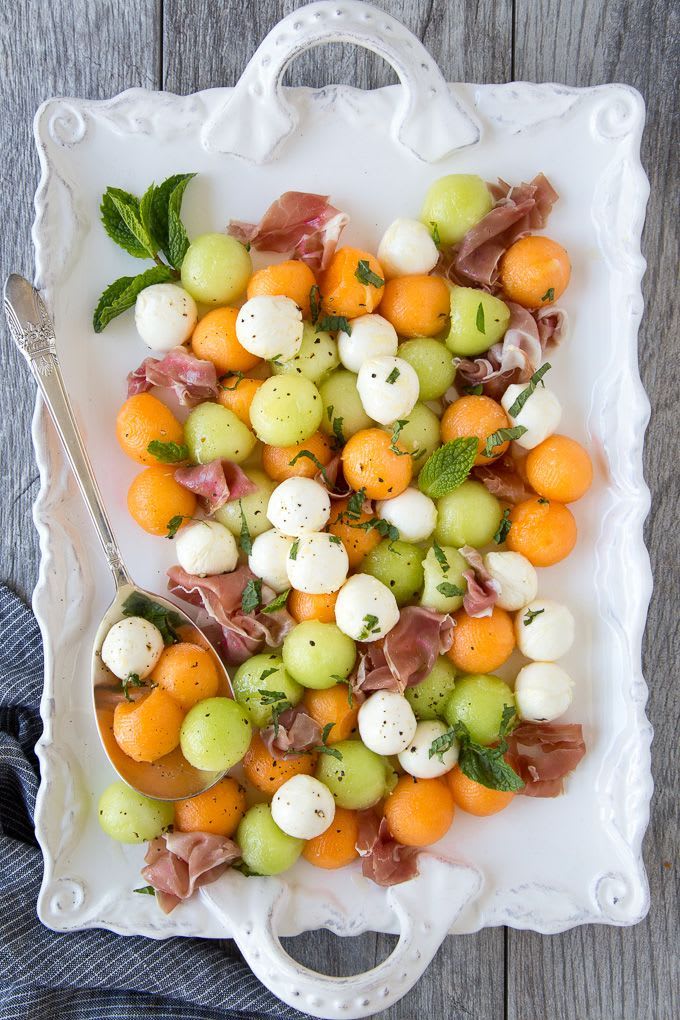 Summer Melon & Prosciutto Salad