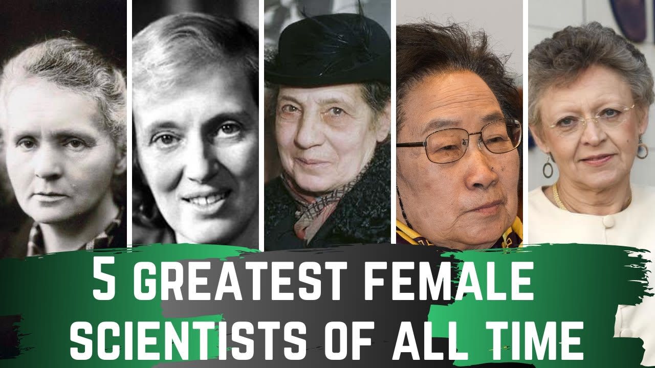 5 Greatest Female Scientists of All Time - Sister is unsure about STEM, made this for her :)