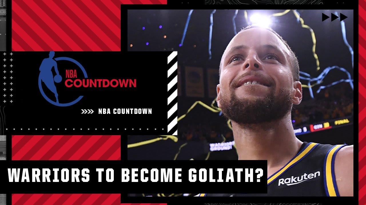 If the Warriors win the Finals, they're GOLIATH - Stephen A. Smith | NBA Countdown