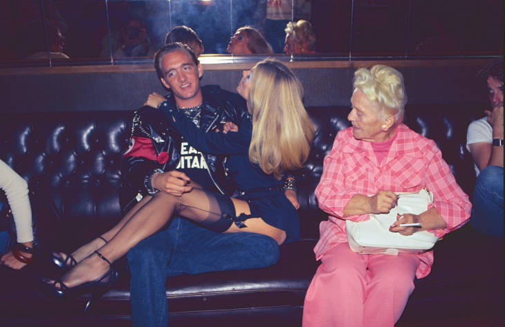 Punk Fashion Show attendees. Hollywood Palladium in Hollywood, CA (July 1977)