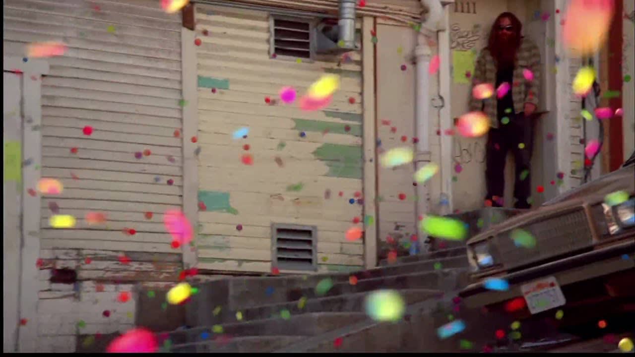 That time they released 250,000 coloured bouncy balls down the San Francisco hills and filmed it for an ad. Cool soundtrack, too.