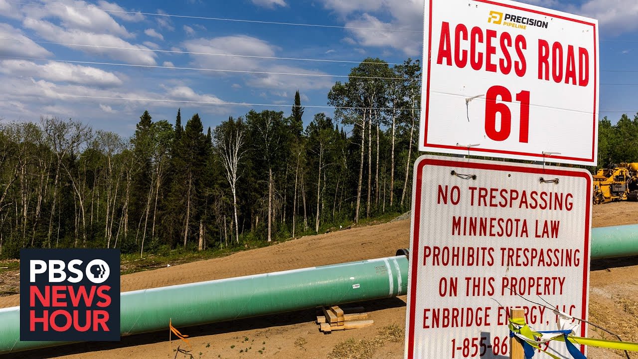 Pipeline battle brews in Minnesota between Indigenous tribes and a major oil company