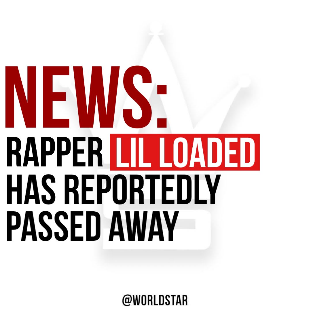 According to circulating reports, Dallas rapper LilLoaded has passed away. When or how he died is still unknown and will update here as the story develops. Our thoughts and prayers are with his family and friends.