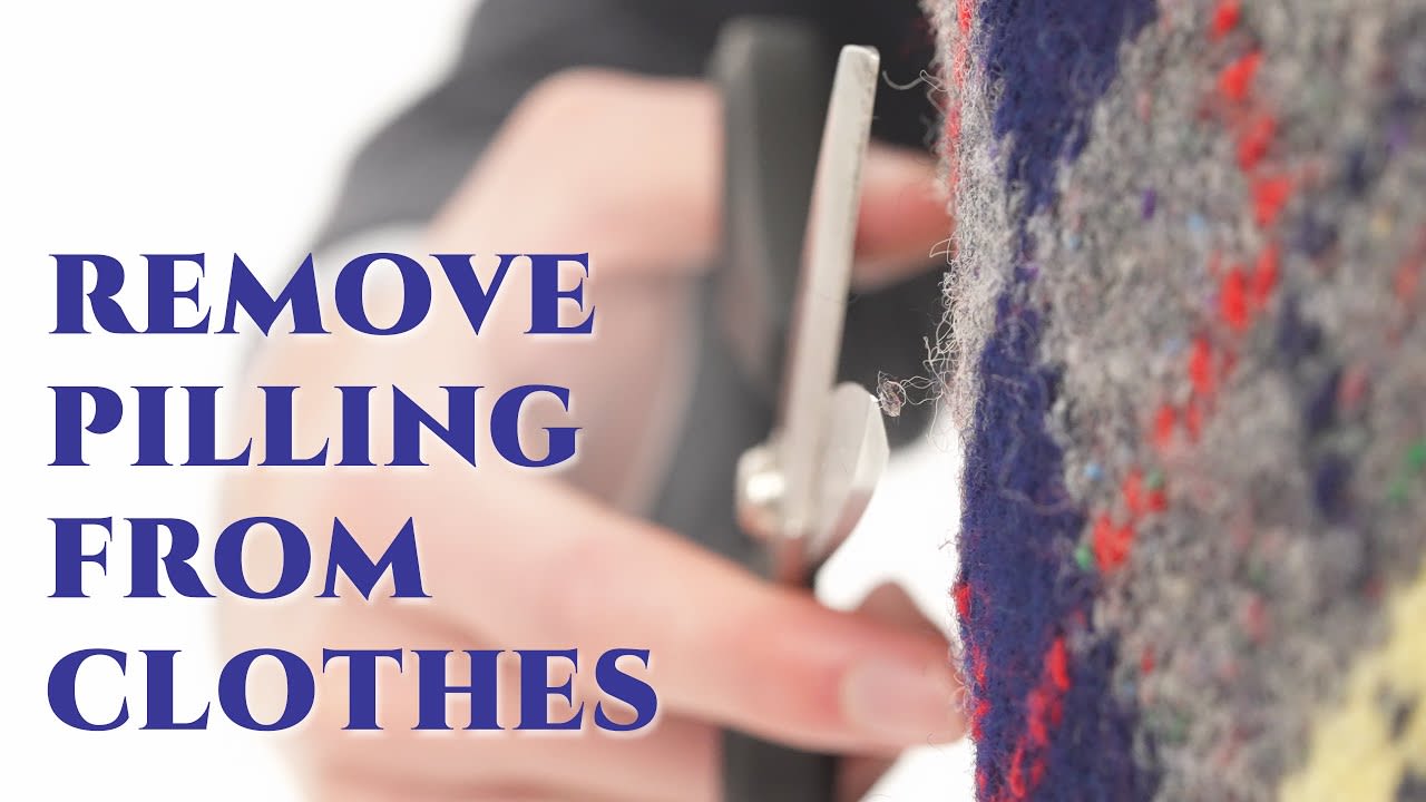 Why Your Clothes Pill (& How to Remove Pilling) - Garment Care Tips