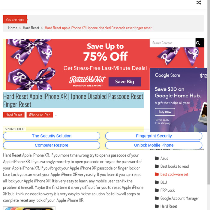 How To Factory Reset Disabled Iphone Xr لم يسبق له مثيل الصور