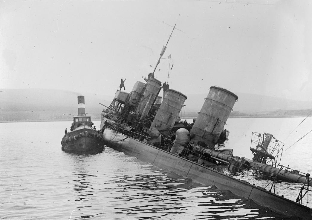 On 21 June 1919, the German navy gave orders to scuttle their ships at Scapa Flow rather than surrender them to the British. It resulted in the greatest loss of shipping – in a single day – in history. Find out more: