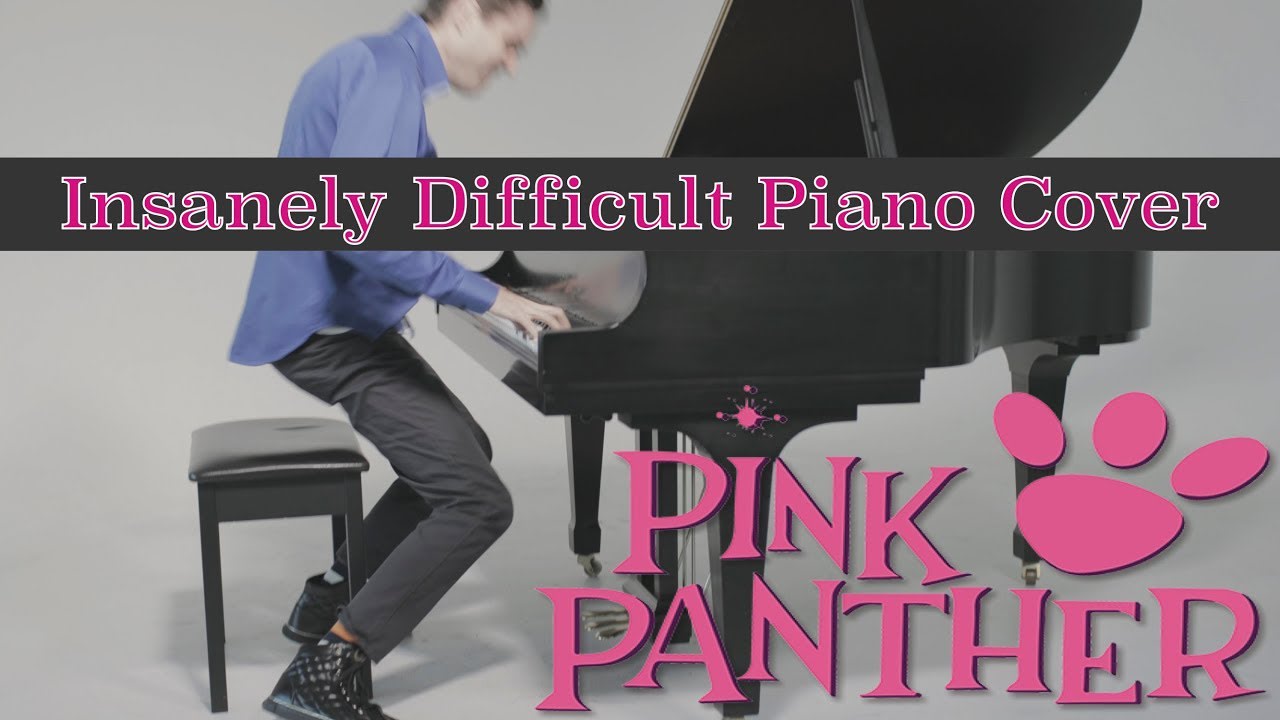 "The Pink Panther" Insanely Difficult Jazz Piano Arrangement With Sheet Music