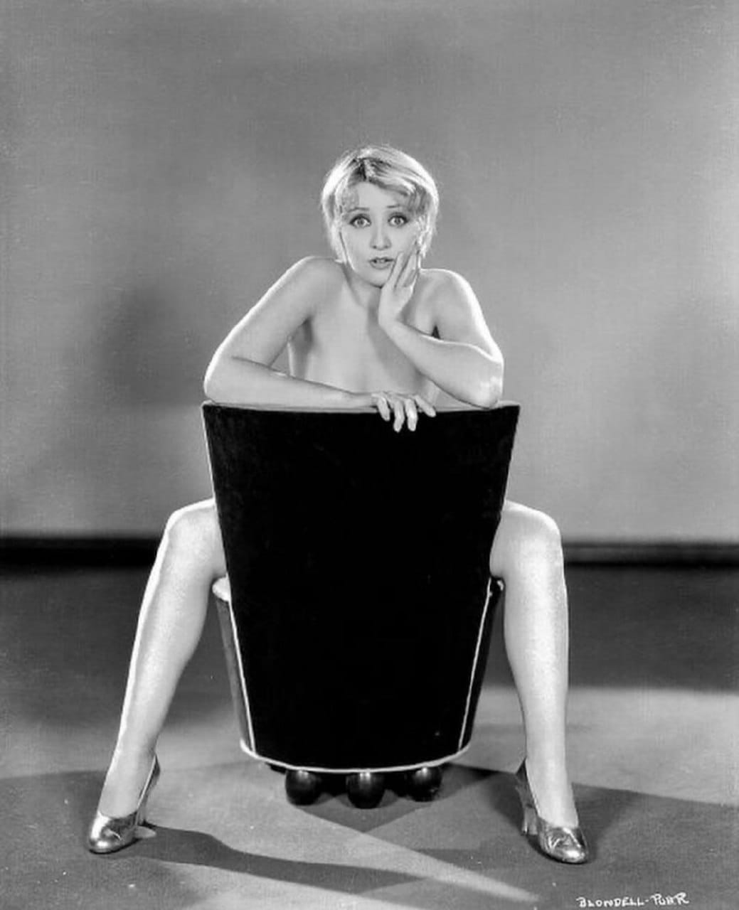 This photo of Joan Blondell from 1932 was banned for indecency