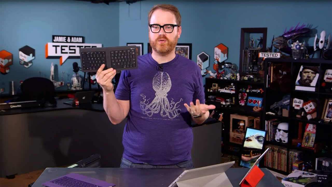Show and Tell: Portable Folding Keyboard