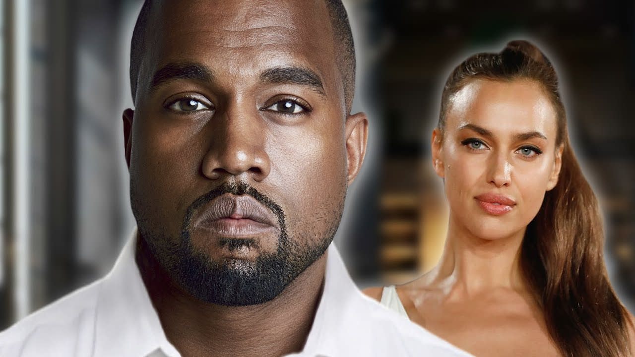 Why Kanye West CHOOSE Irina Shayk instead of Kim? #Shorts
