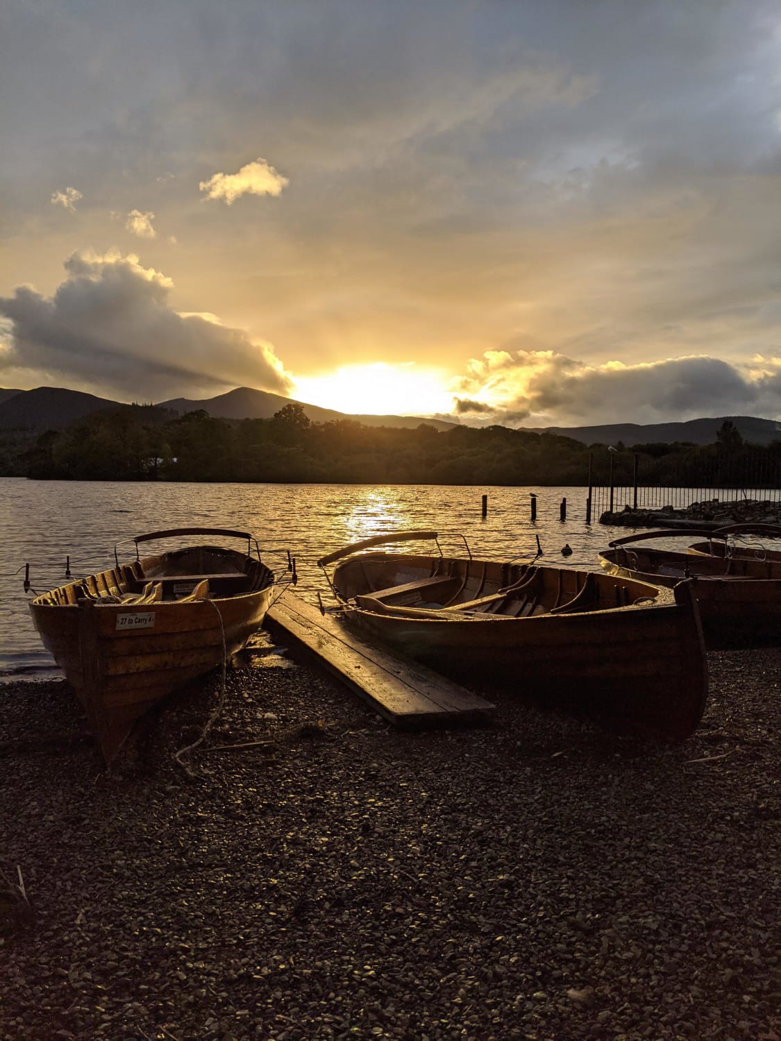 ITAP of a Lake District sunset