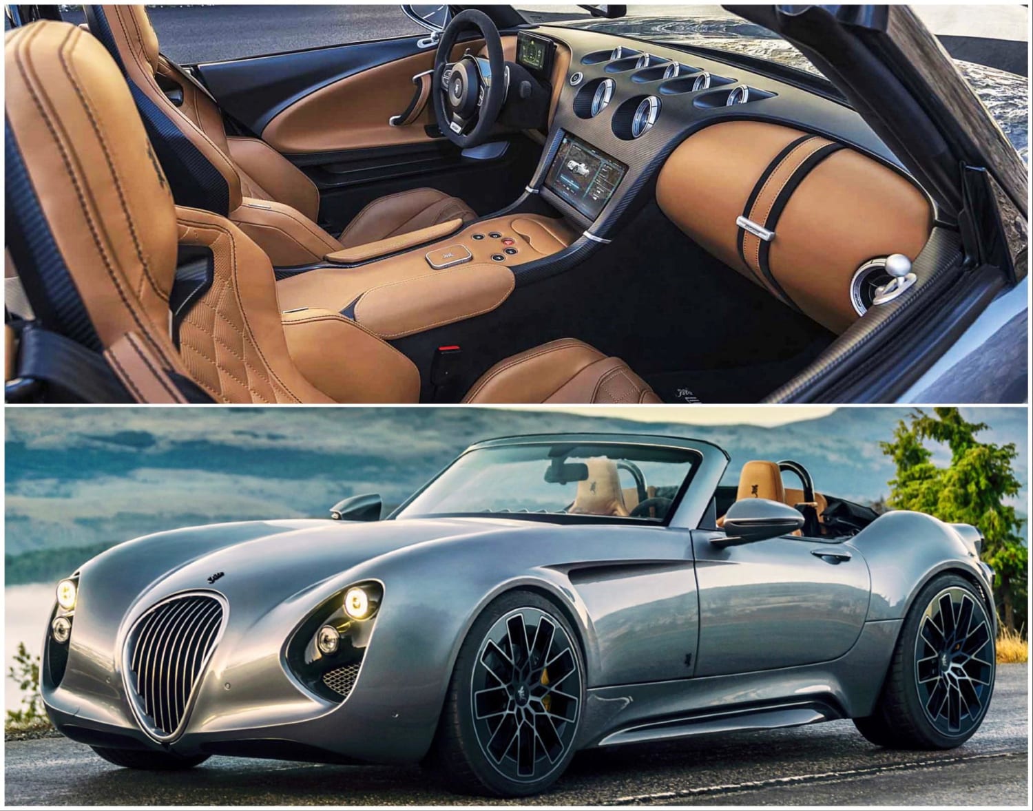 Wiesmann Thunderball, 2022. A new electric roadster from the German specialist car maker who have, in the past, made retro-styled sports cars based on BMW mechanical parts.