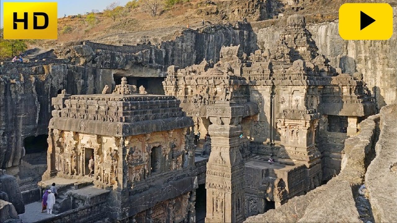 Ellora Caves, The Mind-Boggling Rock Cut Temples of India (2019) - Everyone is trying to understand how the Ellora caves were built, cut out of the rocks, without the use of modern technology. It is a construction that we would be hard pressed to replicate today. [00:36:14]