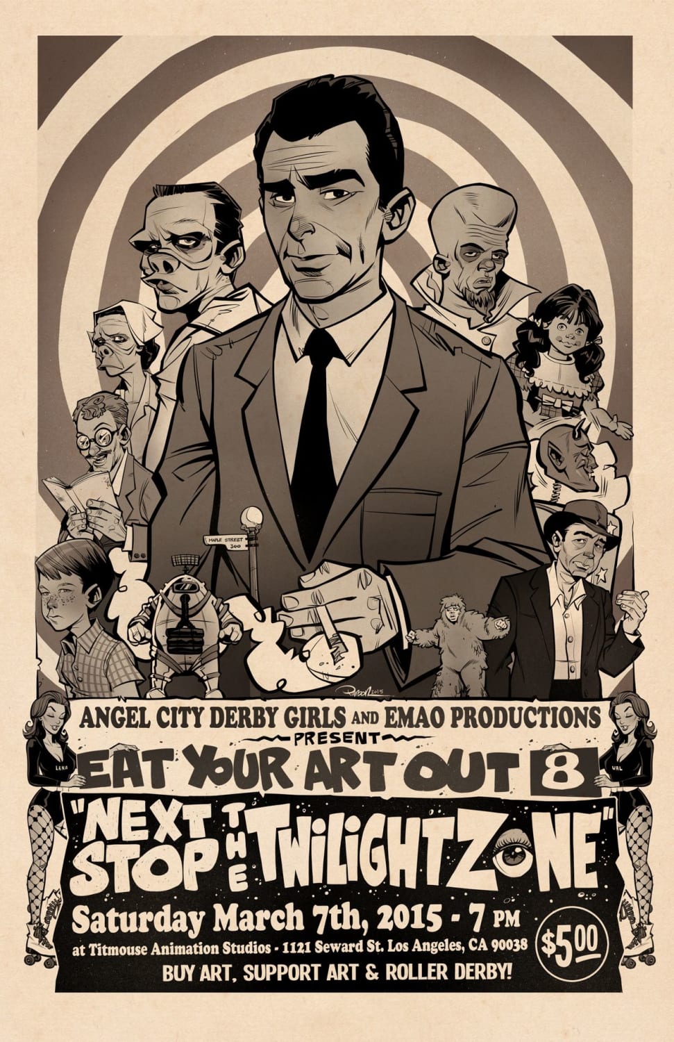 Twilight Zone Poster : Eat Your Art Out 8 by blitzcadet on DeviantArt
