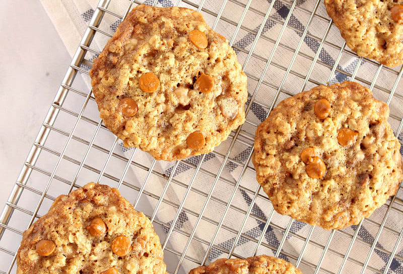 LOADED OATMEAL COOKIES... these are the best. Recipe here: