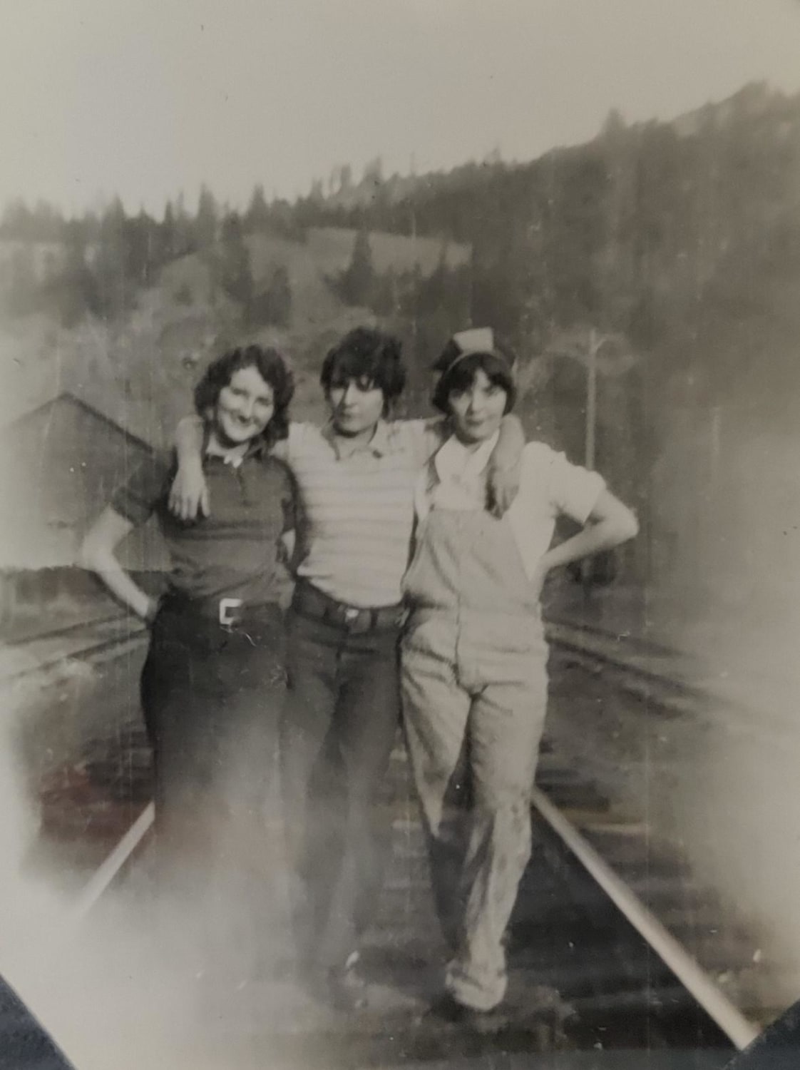My grandmother and her best friends either late 1929's or early 1930's.