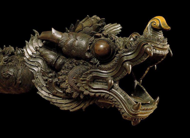 Burmese bronze ‘dragon’ cannon, 1790