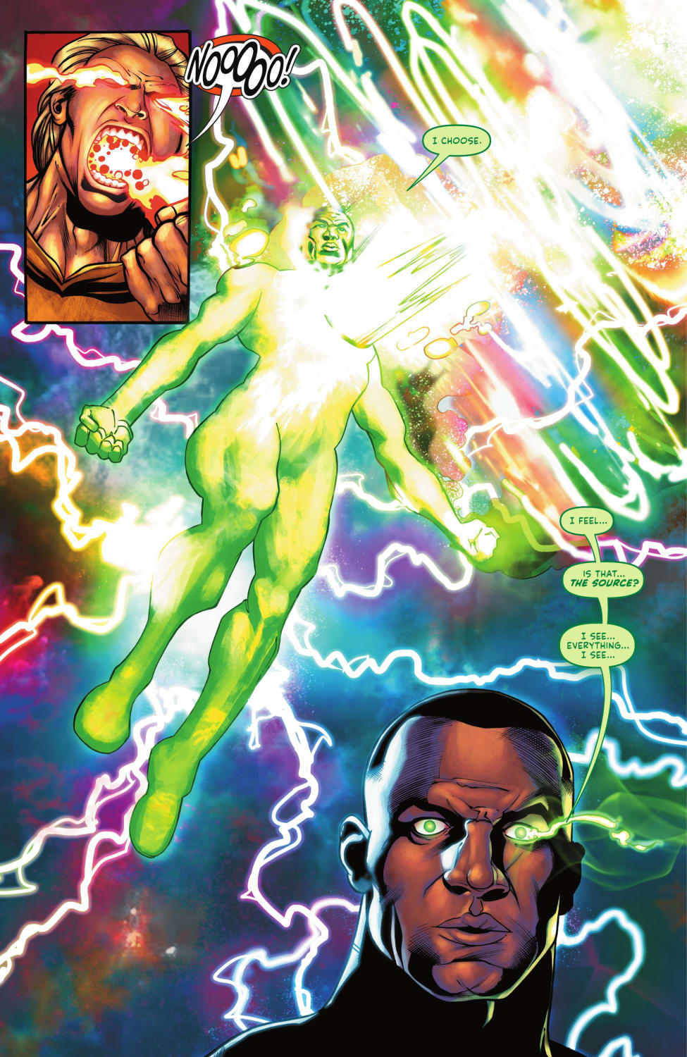 [Comic Excerpt] The Further Cosmic Ascension of John Marshall Stewart (Green Lantern #10)