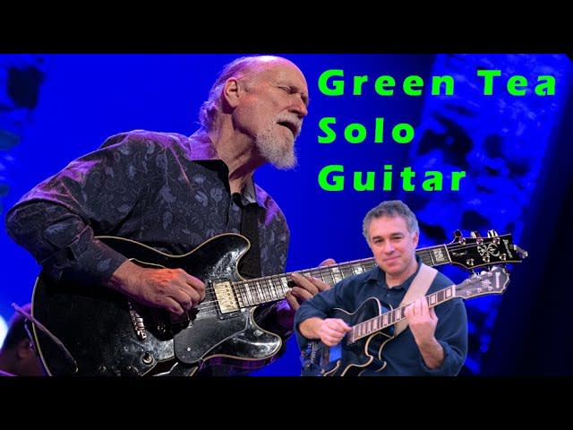 Green Tea, John Scofield, solo guitar, Jake Reichbart