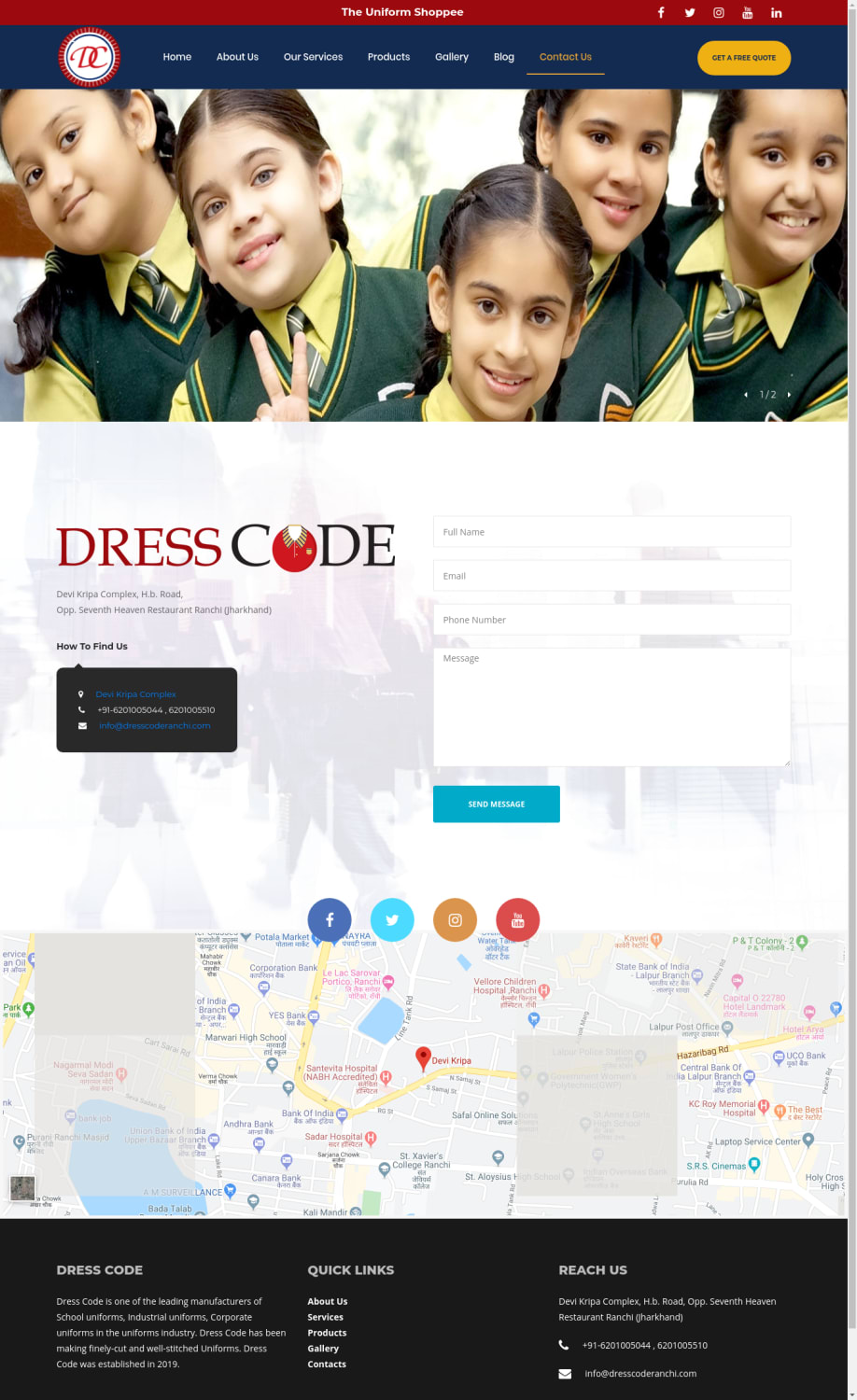 Top 10 Uniform retails Ranchi Industrial Clothing in Ranchi uniform shop Dress Code