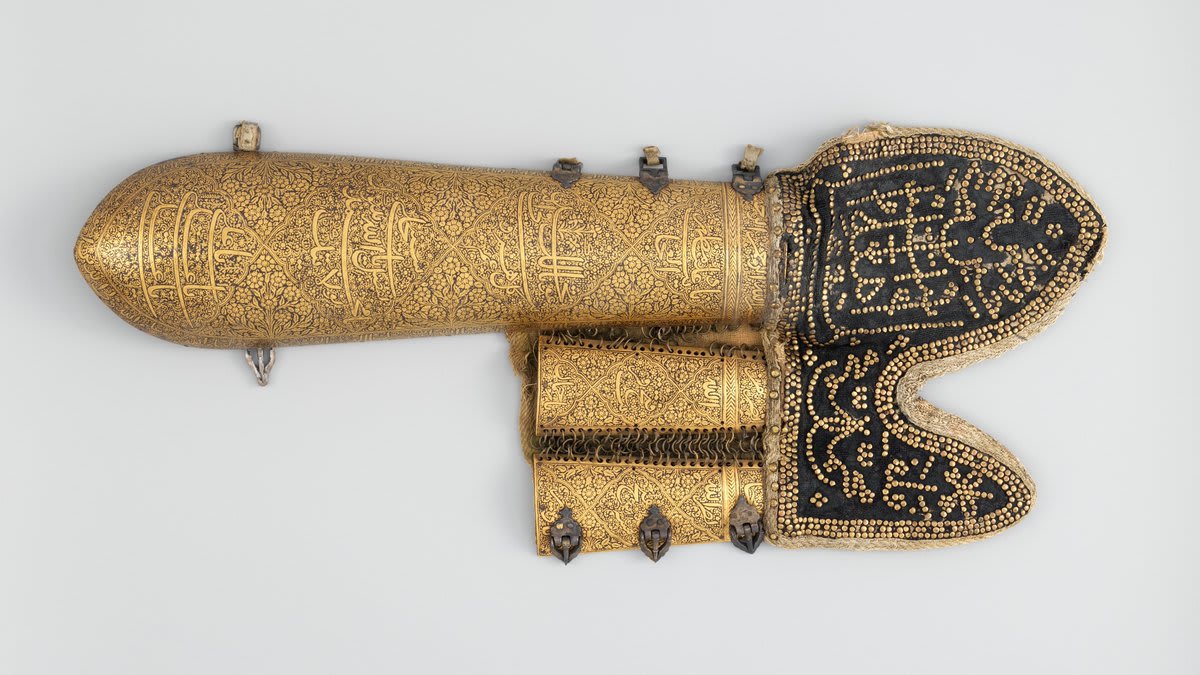As part of our MetAccess program, we’re inviting Disabled artists to respond to works from the MetCollection that spark their curiosity or inspire them. ⁣ Today Sky Cubacub (@rebirthgarments) shares their thoughts below on this 18th-century arm guard known as a dastana: