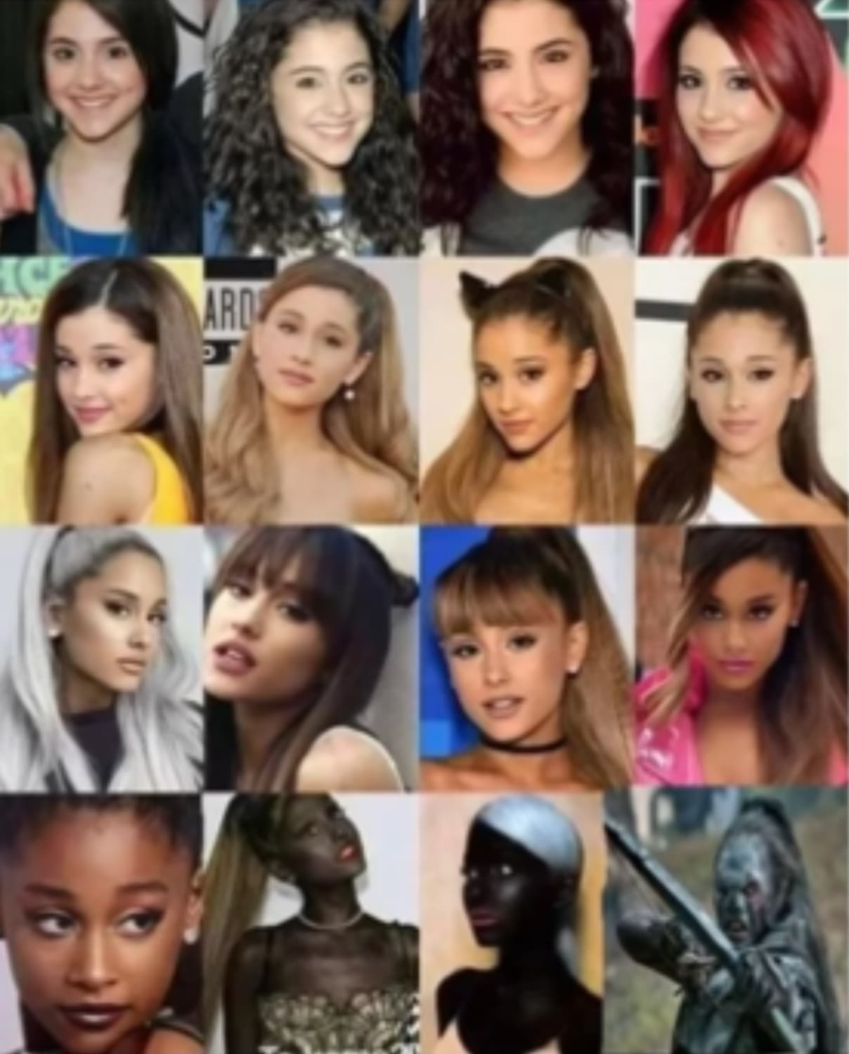 Blursed Ariana Grande