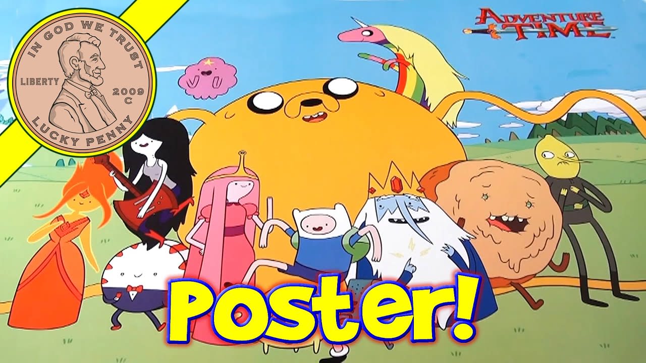 Adventure Time Cartoon Group Wall Poster, Trends International
