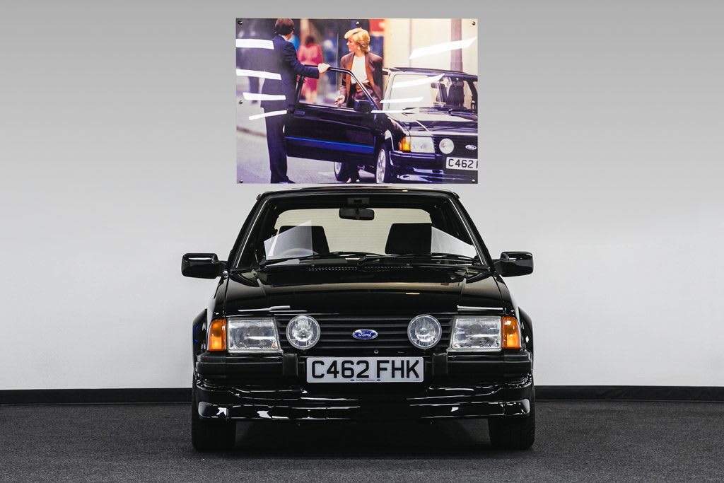 Princess Diana’s custom Ford Escort sold for a startling $823,000 at auction: