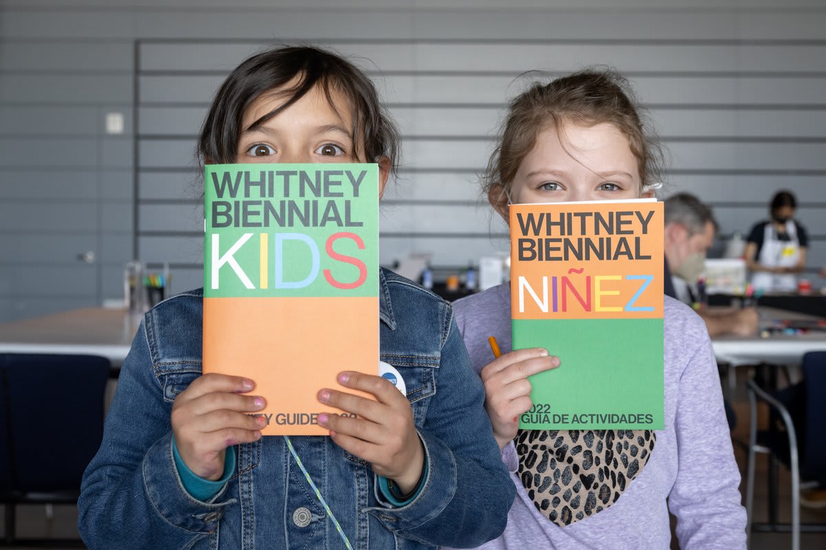 Calling all parents! ✏️ Bring your kiddos to the Museum before the WhitneyBiennial closes on September 5 and take advantage of our Biennial Kids Activity Guide, available in both English and Spanish. And don't forget—Whitney visitors 18 and under are always free!