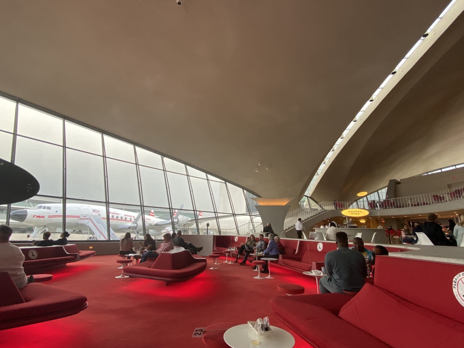 Eero Saarinen JFK terminal, now a hotel
