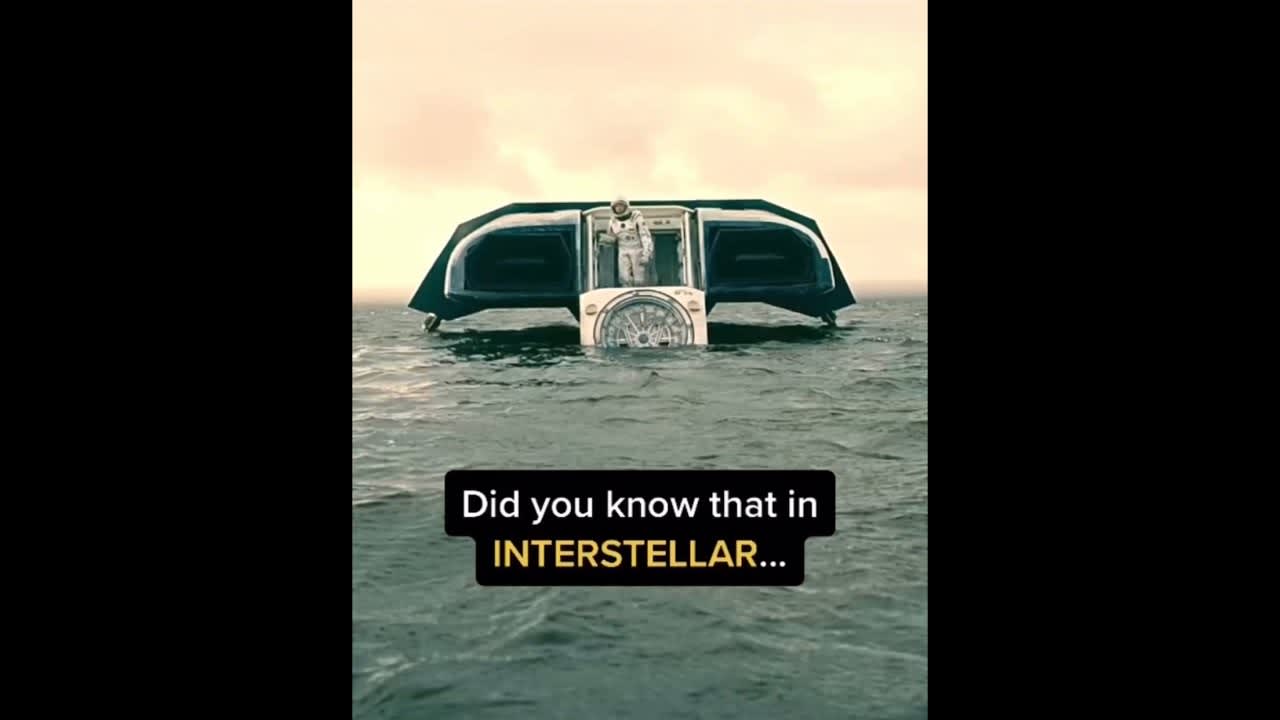 Did you know that in INTERSTELLAR...