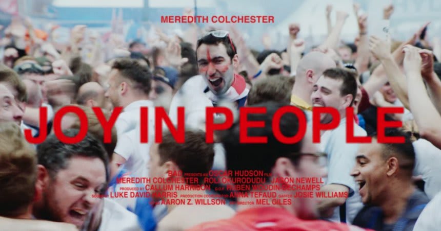 Released in the aftermath of the WorldCup @oscar_hudson's powerful short 'Joy in People' follows a lonely man who finds a sense of belonging in massive crowds