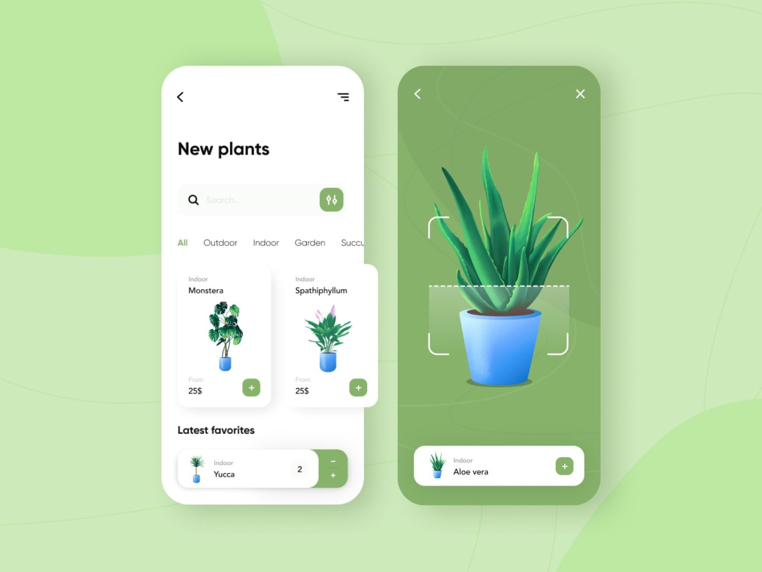 Plant shop - Mobile App