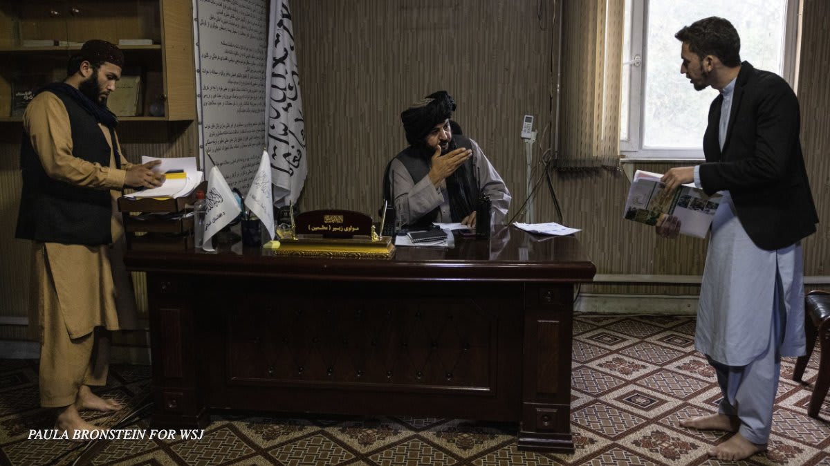 “Jihad was a glorious time,” says a Taliban police chief, who complains about the stress of his new job. “Now I can’t sleep through the night.”