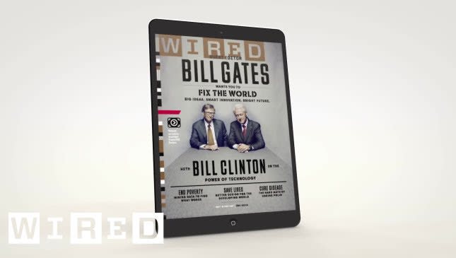 WIRED December 2013 Issue: Guest Editor Bill Gates Wants You to Fix the World