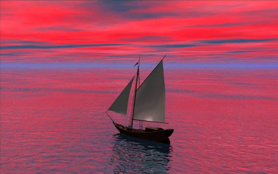 Sailing away to the unknown
