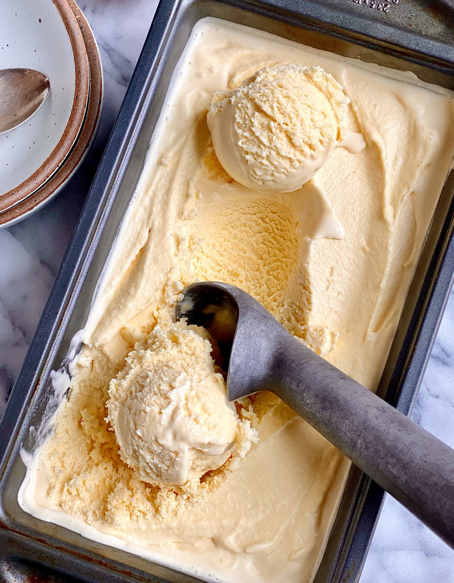 Homemade fresh peach ice cream is summer's sweetest treat: