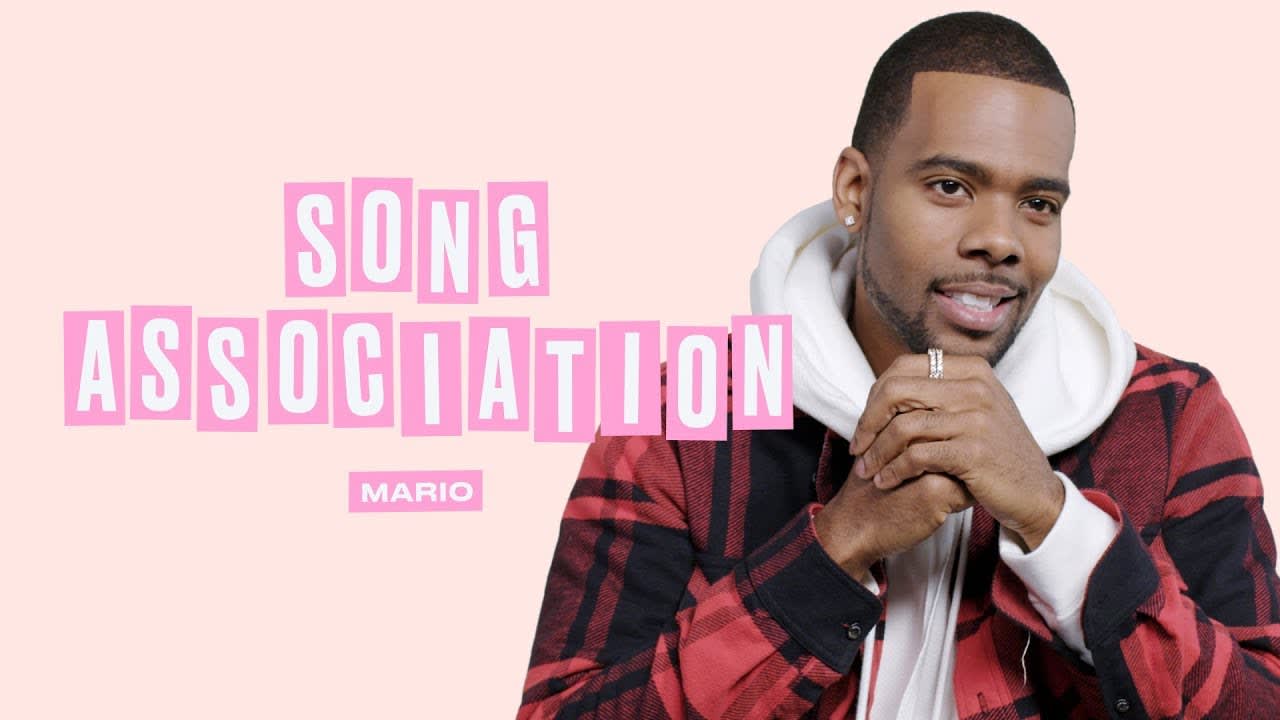 Mario Sings Drake, Usher, and Ashanti in a Game of Song Association | ELLE