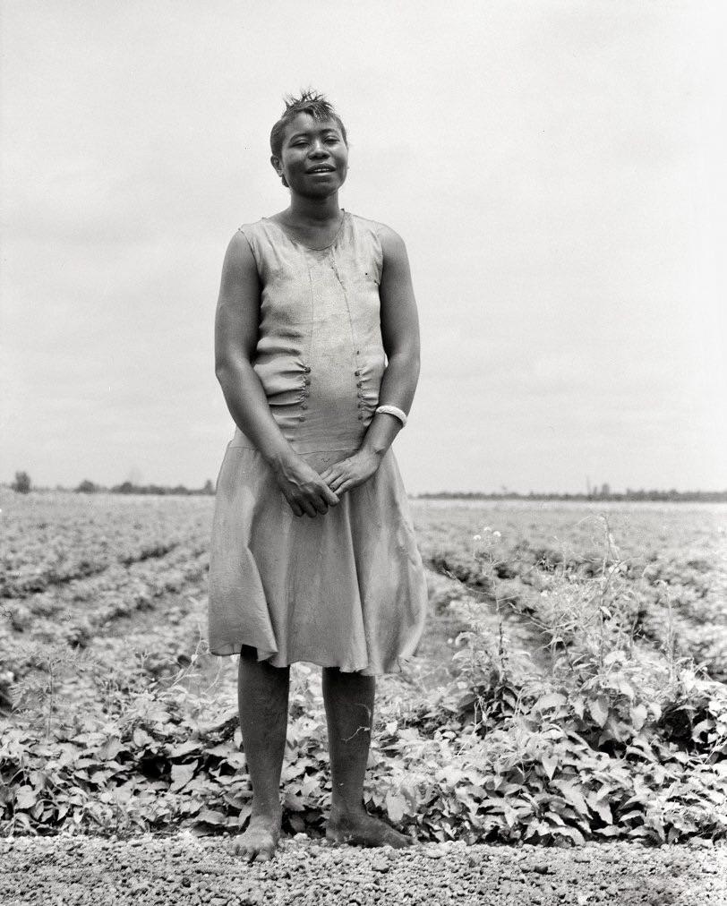 woman who has never been out of Mississippi. Photo by Dorothea Lange, July 1936.