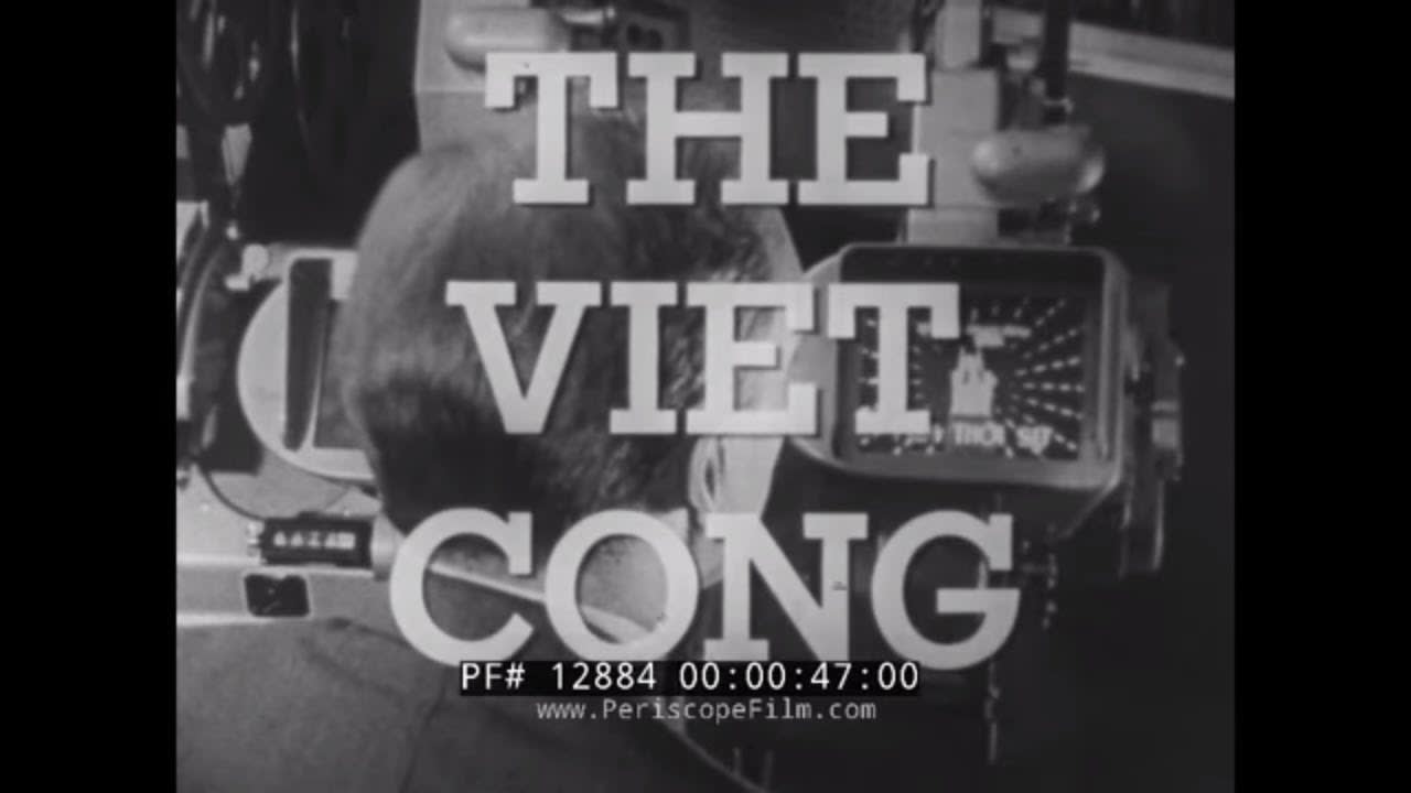 " KNOW YOUR ENEMY THE VIET CONG " U.S. ARMY VIETNAM WAR TRAINING FILM w/ ENEMY NEWSREELS 12884