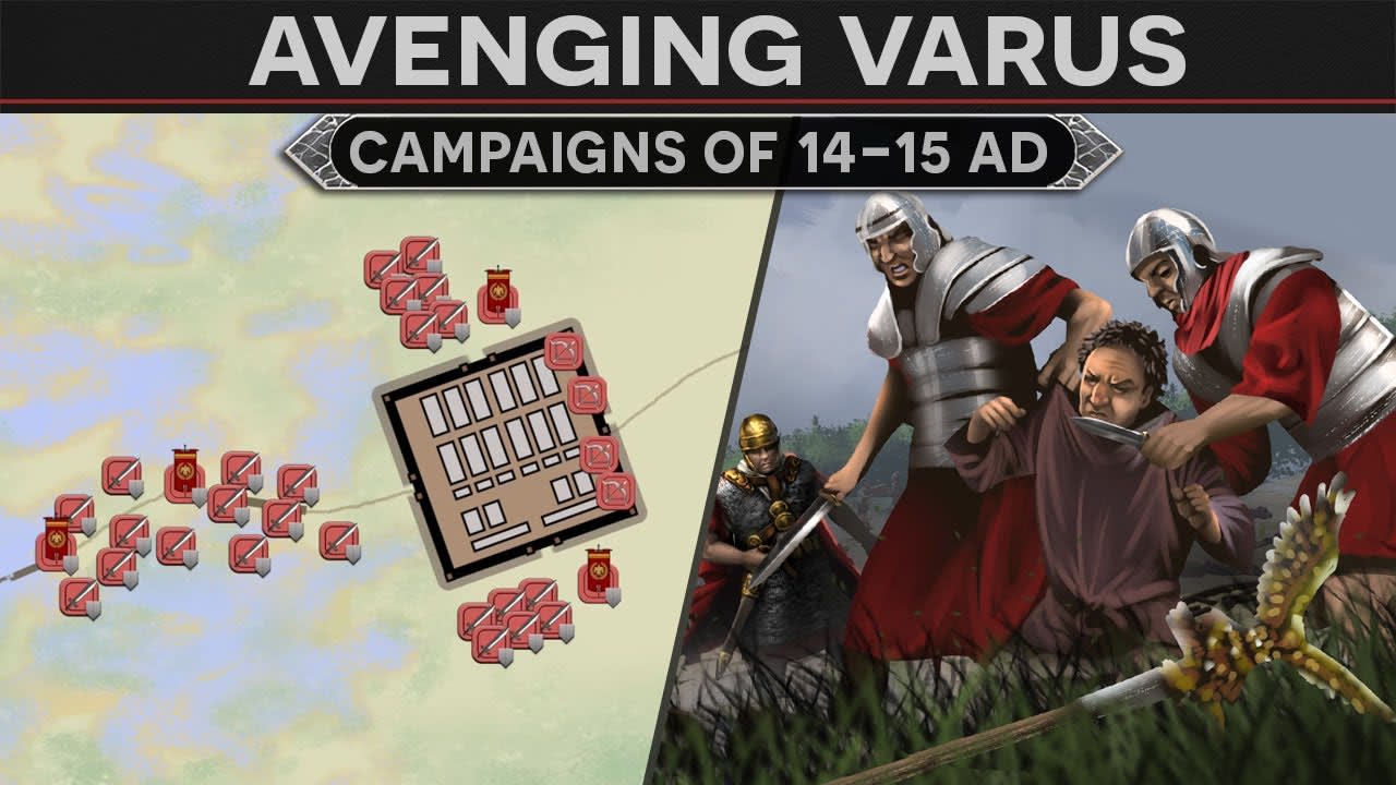 Avenging Varus - Campaigns of Germanicus (14-15 AD) DOCUMENTARY