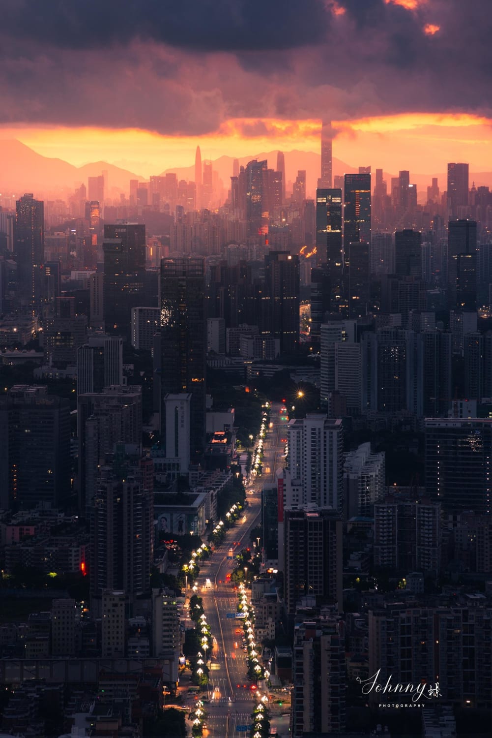 Shenzhen at 5:30AM, China