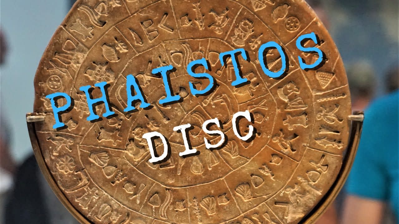 Phaistos Disc (2021) - In 1908, a small golden-hued disc was discovered on the site of the Palace of Phaistos located in Crete. Named the Phaistos Disc, it contains 45 unique symbols spiralled on both sides and they are unlike any written system known. [00:03:00]