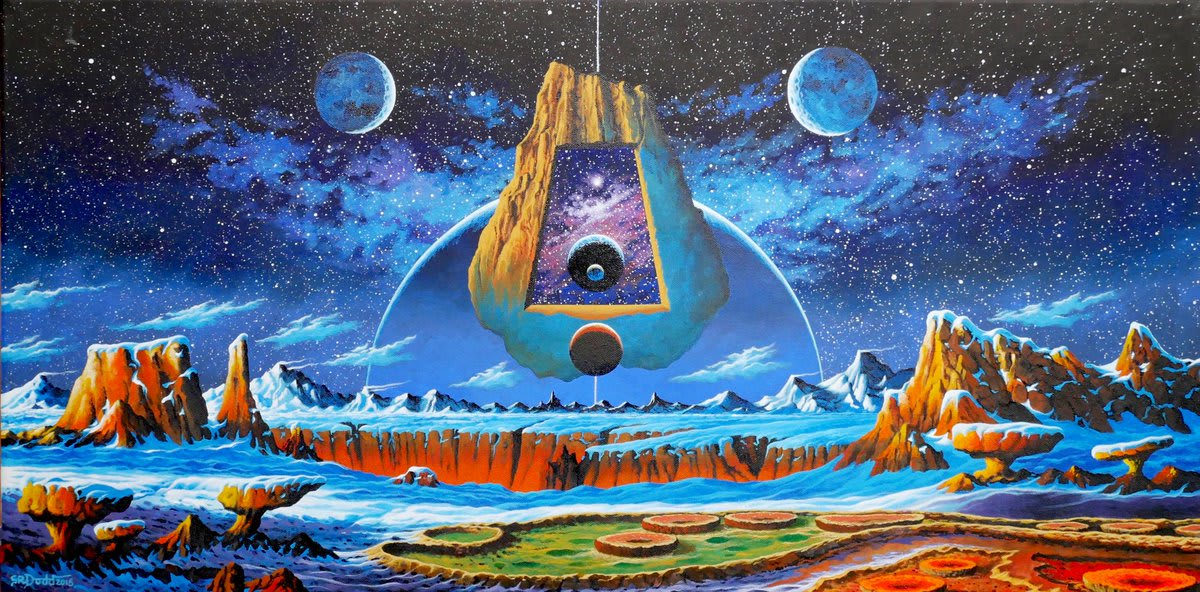 Art by Steve R Dodd for the inside cover of Lord Dying’s album Mysterium Tremendum (2019)