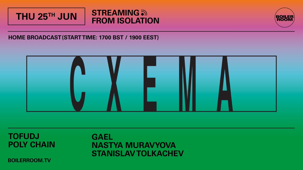 This week's collective helping us to raise funds for Black Lives Matter-affiliated causes is Cxema: an independent cultural organisation representing the new wave of rave culture in Ukraine.