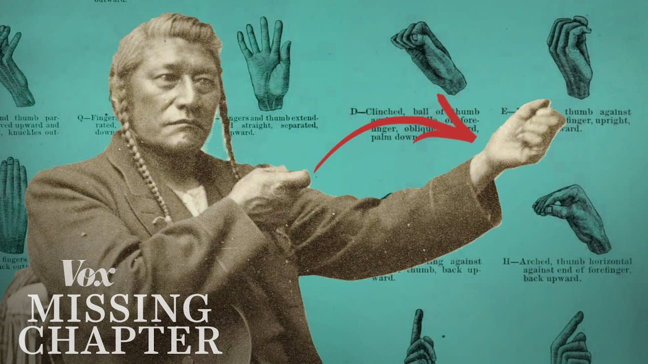 Before American Sign Language, we had "Hand Talk" [10:11]