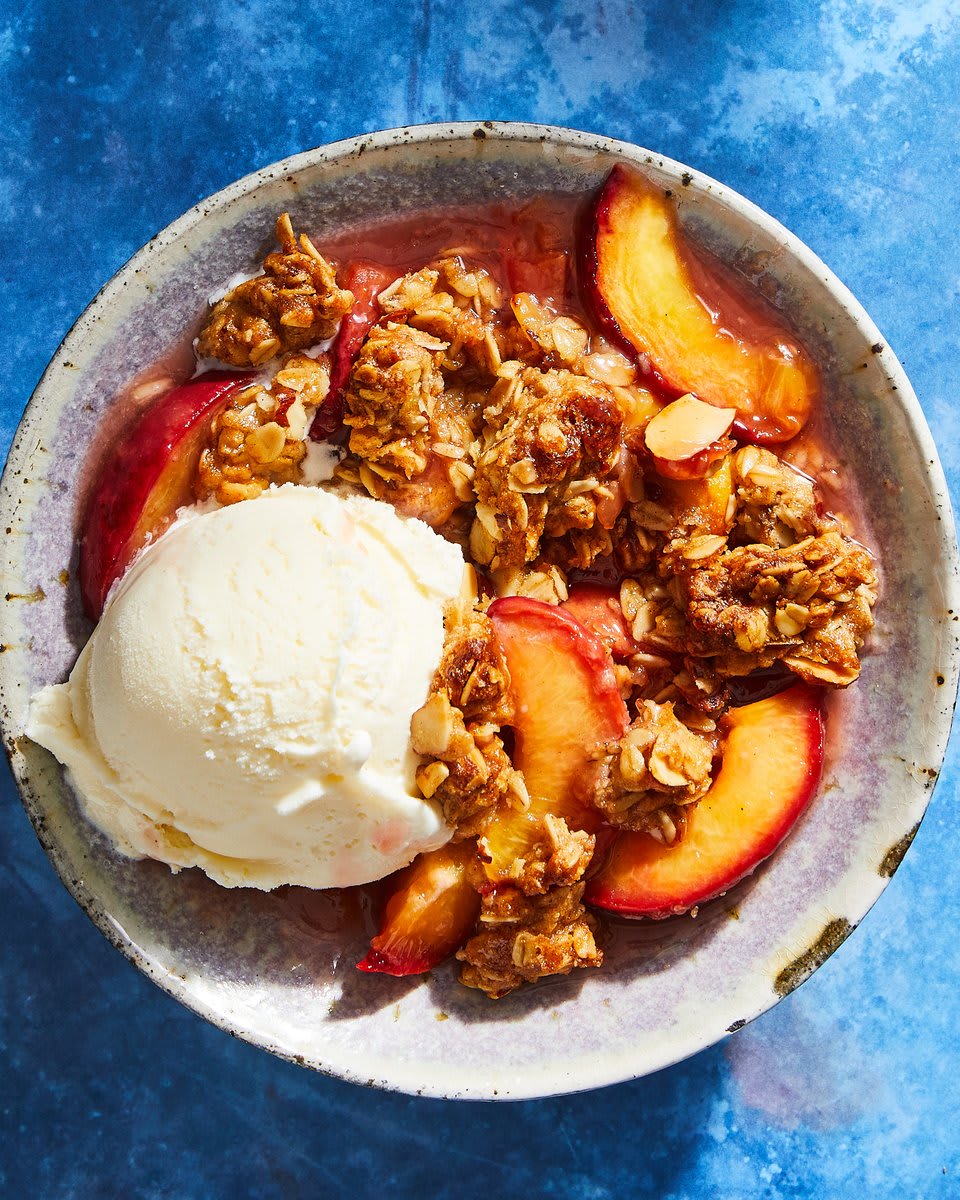 This dessert is the best use of sweet summer peaches: