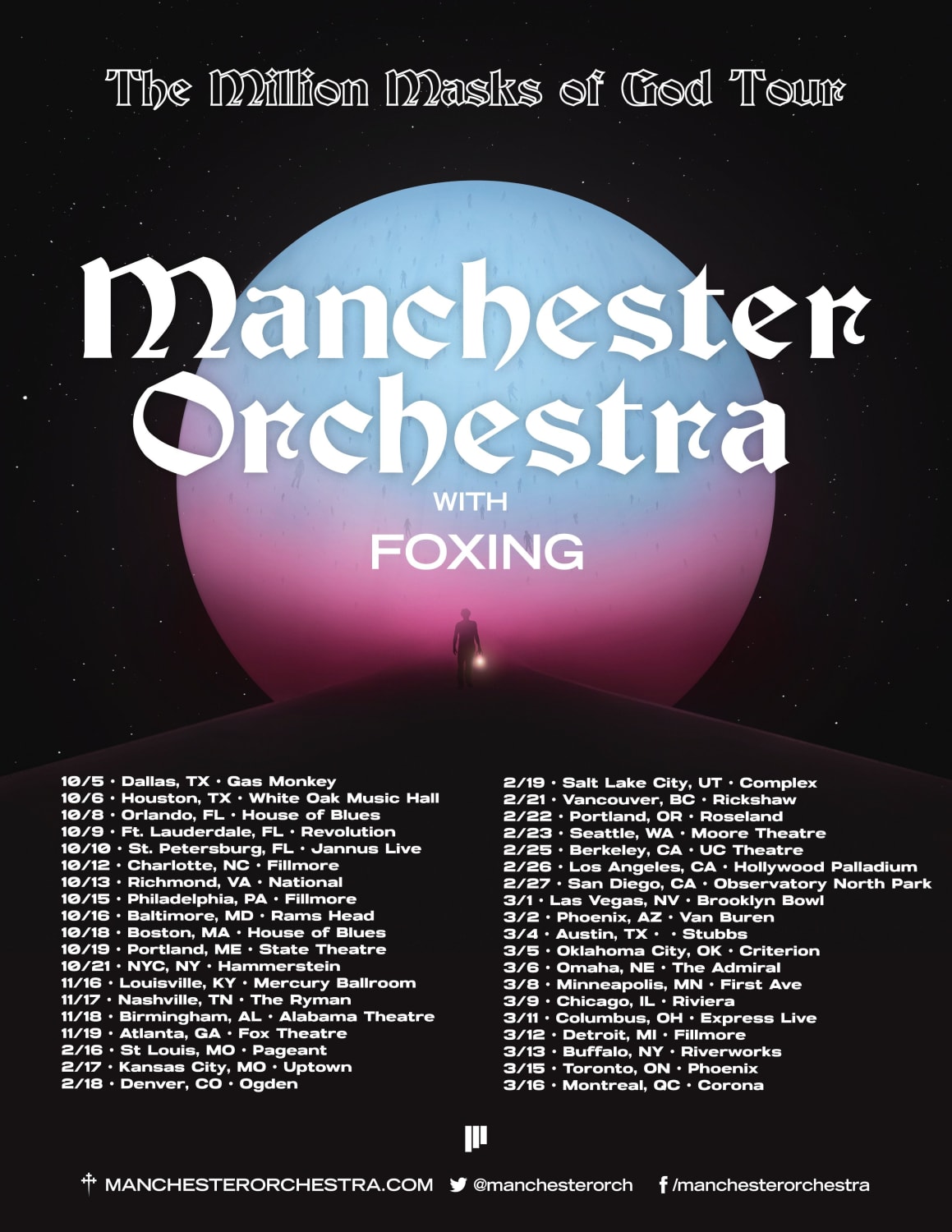 Manchester Orchestra Announce North American Tour with Foxing