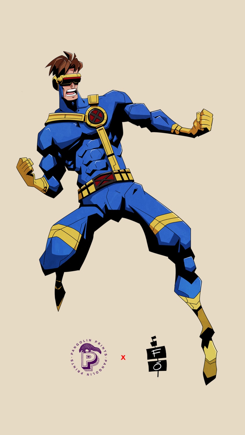 Cyclops - Frank Calicó | 3 of 12 new fan created pieces celebrating 1991 X-Men #1